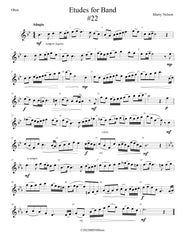 Etudes for Band - Oboe Book  24 Progressive Etudes