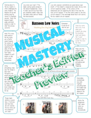 Musical Mastery Woodwinds Teacher Edition