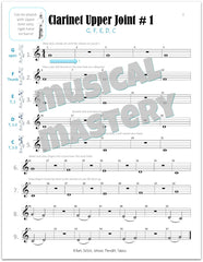 Musical Mastery for Band Clarinet Book 1