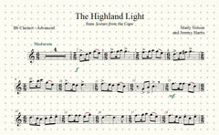 The Highland Light Solo for Clarinet and Piano