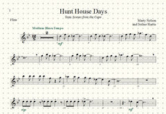 Hunt House Days Solo for Flute and Piano