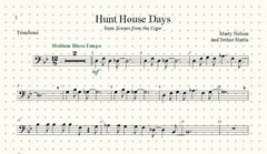 Hunt House Days Solo for Trombone and Piano