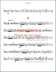 Little Suite Solo for Trombone and Piano