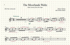 The Moorlands Waltz Solo for Alto Sax and Piano