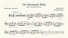 The Moorlands Waltz Solo for Euphonium and Piano
