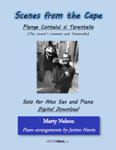 Plange Cantelui si Tarantella (The Count's Lament and Tarantella) Solo for Alto Saxophone and Piano