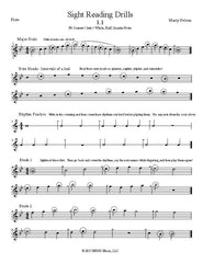 Sight-Reading Drills for Flute