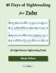 40 Days of Sightreading for Tuba