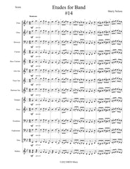 Etudes for Band - Bari Saxophone Book  24 Progressive Etudes