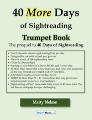 40 More Days of Sight-Reading for Trumpet