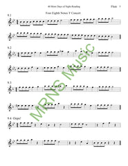 40 More Days of Sight-Reading for FLUTE