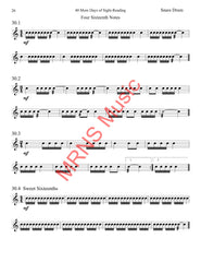 40 More Days of Sight-Reading for Snare Drum