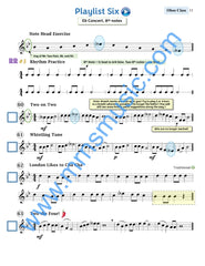 Playlists For Band Oboe Book (Student Book Only)