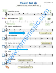 Playlists For Band Oboe Book (Student Book Only)