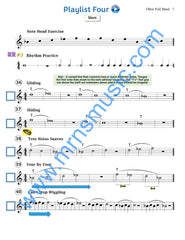 Playlists For Band Oboe Book (Student Book Only)