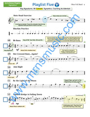 Playlists For Band Oboe Book (Student Book Only)