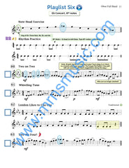 Playlists For Band Oboe Book (Student Book Only)