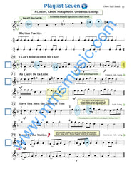 Playlists For Band Oboe Book (Student Book Only)