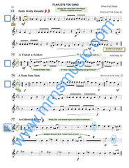 Playlists For Band Oboe Book (Student Book Only)