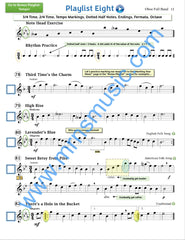 Playlists For Band Oboe Book (Student Book Only)