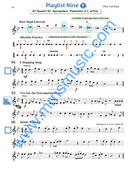 Playlists For Band Oboe Book (Student Book Only)