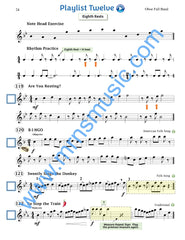 Playlists For Band Oboe Book (Student Book Only)