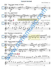 Playlists For Band Oboe Book (Student Book Only)