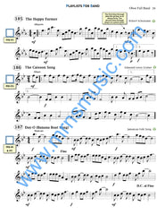 Playlists For Band Oboe Book (Student Book Only)