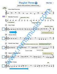 Playlists For Band Oboe Book (Student Book Only)