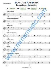 Playlists For Band Oboe Book (Student Book Only)