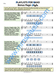 Playlists For Band Oboe Book (Student Book Only)