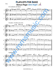 Playlists For Band Oboe Book (Student Book Only)