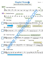 Playlists For Band Bassoon Book (Student Book Only)