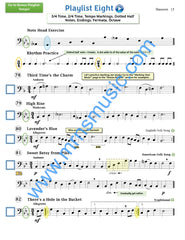 Playlists For Band Bassoon Book (Student Book Only)