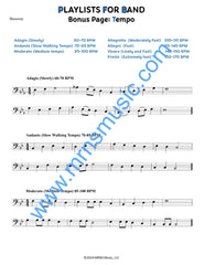 Playlists For Band Bassoon Book (Student Book Only)