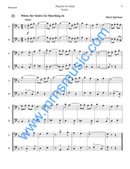 Playlists For Band Bassoon Book (Student Book Only)