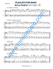 Playlists For Band Bassoon Book (Student Book Only)