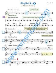 Playlists For Band Clarinet Book (Student Book Only)