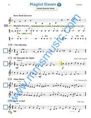 Playlists For Band Clarinet Book (Student Book Only)