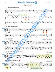 Playlists For Band Clarinet Book (Student Book Only)