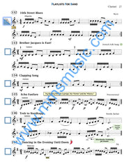 Playlists For Band Clarinet Book (Student Book Only)