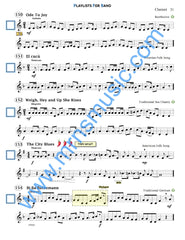 Playlists For Band Clarinet Book (Student Book Only)