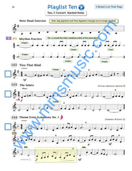 Playlists For Band Clarinet Book (Student Book Only)