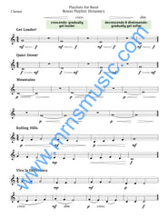 Playlists For Band Clarinet Book (Student Book Only)