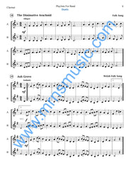 Playlists For Band Clarinet Book (Student Book Only)