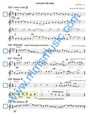 Playlists For Band Alto Saxophone Book (Student Book Only)