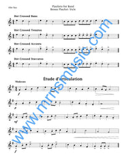 Playlists For Band Alto Saxophone Book (Student Book Only)