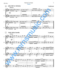 Playlists For Band Alto Saxophone Book (Student Book Only)