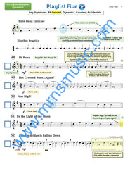 Playlists For Band Alto Saxophone Book (Student Book Only)