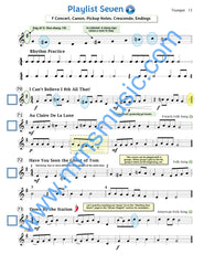 Playlists For Band Trumpet Book (Student Book Only)